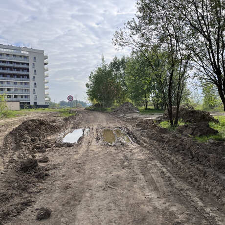 Budowa drogi, która połączy ulice Wołyńską i Słoneczny Stok - fot 14