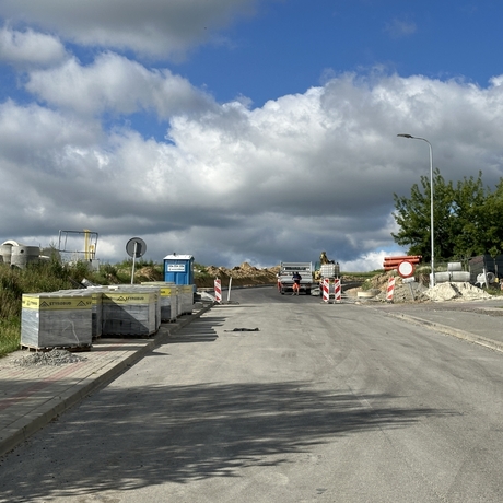Rzeszów - Budowa dróg łączących ul. Wołyńską z ul. Potokową – Etap I (czerwiec 2024) - fot 17