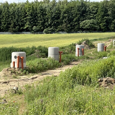 Rzeszów - Budowa dróg łączących ul. Wołyńską z ul. Potokową – Etap I (czerwiec 2024) - fot 18