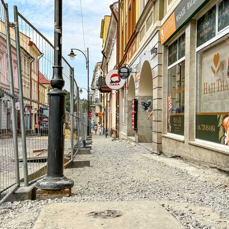 Rzeszów - Przebudowa chodnika przy ul. Matejki i Słowackiego - fot 5