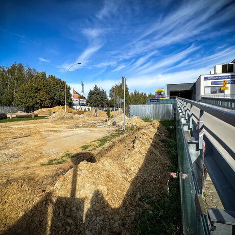 Rzeszów - Budowa lądowiska dla helikopterów wraz z parkingiem przy szpitalu na ul. Lwowskiej - Etap I [październik 2024] - fot 12
