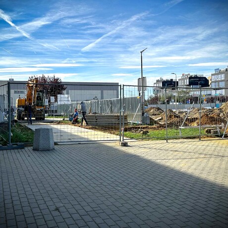 Rzeszów - Budowa lądowiska dla helikopterów wraz z parkingiem przy szpitalu na ul. Lwowskiej - Etap I [październik 2024] - fot 5