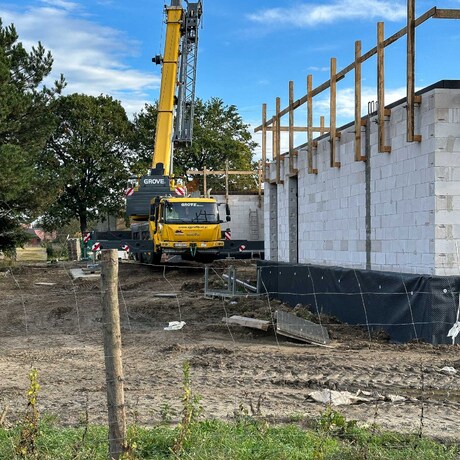 Rzeszów - Budowa żłobka przy ul. Jachowicza na osiedlu Drabinianka [październik 2024] - fot 7