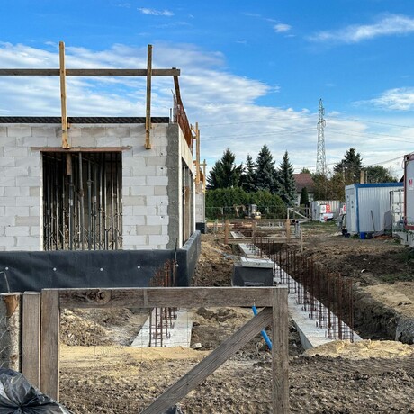Rzeszów - Budowa żłobka przy ul. Jachowicza na osiedlu Drabinianka [październik 2024] - fot 2