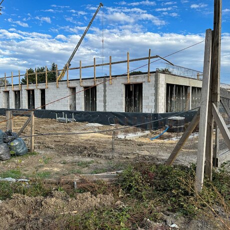 Rzeszów - Budowa żłobka przy ul. Jachowicza na osiedlu Drabinianka [październik 2024] - fot 11
