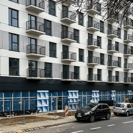 Rzeszów - Budowa Capital Towers Residence w sąsiedztwie hali Podpromie [listopad 2024] - fot 4