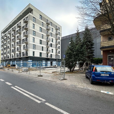 Rzeszów - Budowa Capital Towers Residence w sąsiedztwie hali Podpromie [listopad 2024] - fot 17