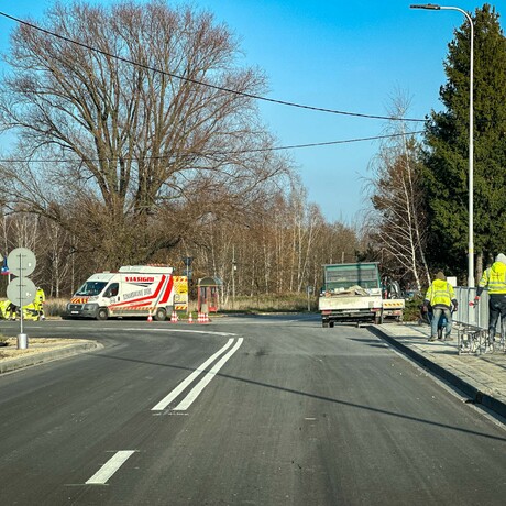 Rzeszów - Przebudowa ul. Załęskiej na finiszu [listopad 2024] - fot 11