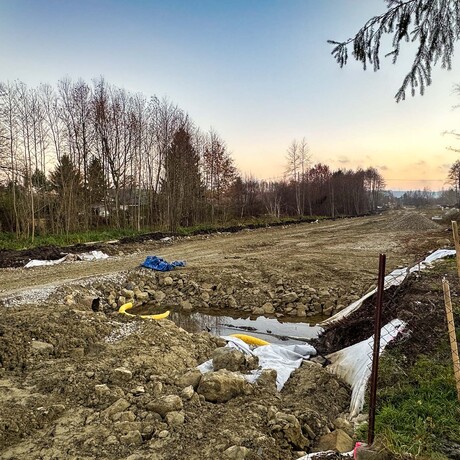 Rzeszów - Budowa drogi, która połączy ulice Krzyżanowskiego i Wieniawskiego [listopad 2024] - fot 3