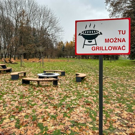 Rzeszów - Strefa relaksu w Parku Zdrowia na osiedlu Kmity - fot 1