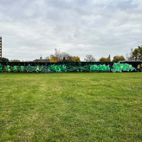 Rzeszów - Graffiti na garażach w Parku Zdrowia na osiedlu Kmity - fot 6