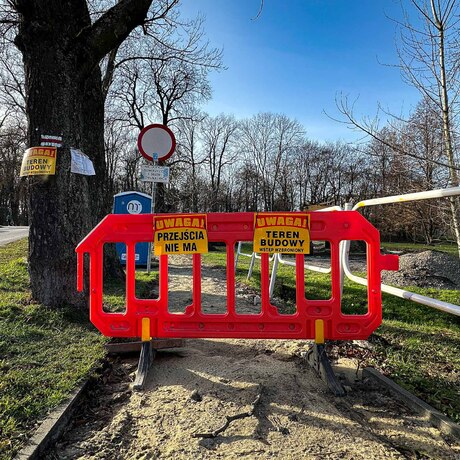 Rzeszów - Rewitalizacja parku na osiedlu Słocina [listopad 2024] - fot 8