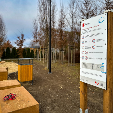 Rzeszów - Budowa ogrodu kieszonkowego na osiedlu Biała [grudzień 2024] - fot 16