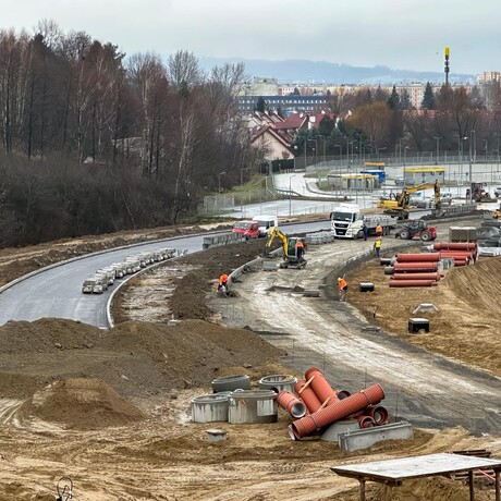 Rzeszów - Budowa Wisłokostrady [grudzień 2024] - fot 5