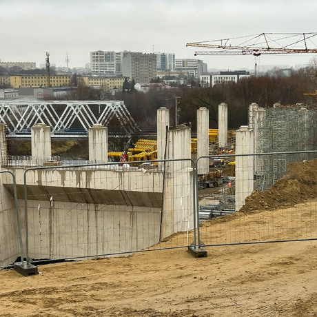 Rzeszów - Budowa Wisłokostrady [grudzień 2024] - fot 1