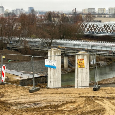 Rzeszów - Budowa Wisłokostrady [grudzień 2024] - fot 7