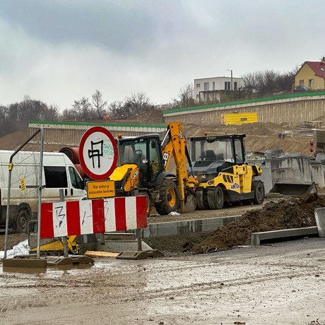 Rzeszów - Budowa Wisłokostrady [grudzień 2024] - fot 24