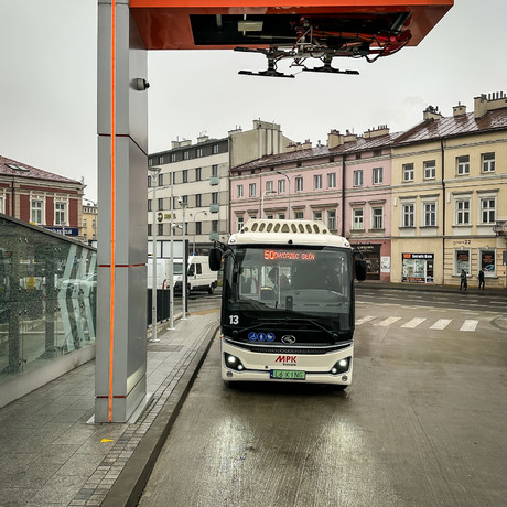 Rzeszów - Testy nowego autobusu elektrycznego na pilotażowej linii nr 50 - fot 10
