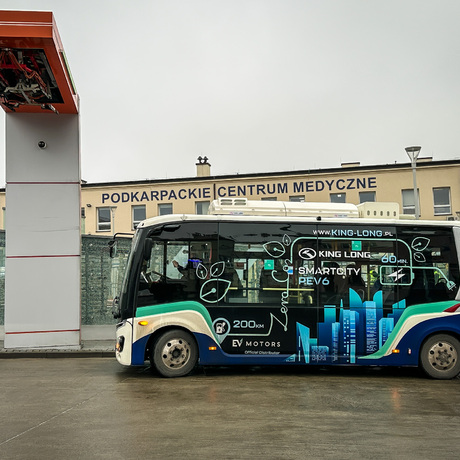 Rzeszów - Testy nowego autobusu elektrycznego na pilotażowej linii nr 50 - fot 13
