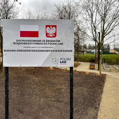 Rzeszów - Ogród kieszonkowy na osiedlu Pobitno [grudzień 2024] - fot 2