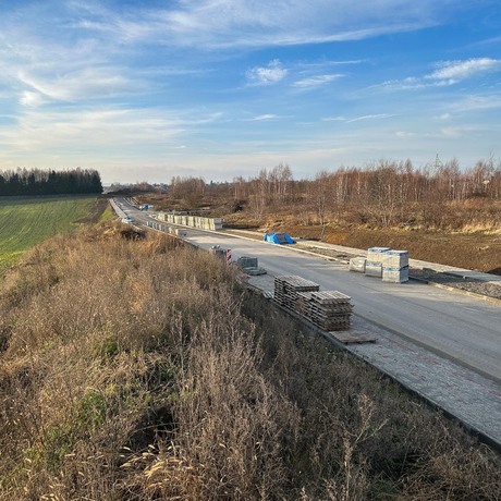 Rzeszów - Rozbudowa ulicy Wołyńskiej [grudzień 2024] - fot 17
