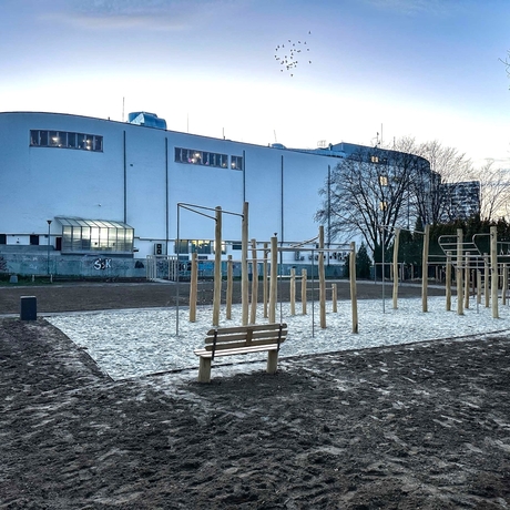 Rzeszów - Rewitalizacja części Parku Sybiraków [grudzień 2024] - fot 22
