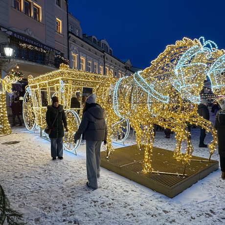 Rzeszów - Świąteczne Miasteczko i iluminacje w centrum Rzeszowa - fot 10