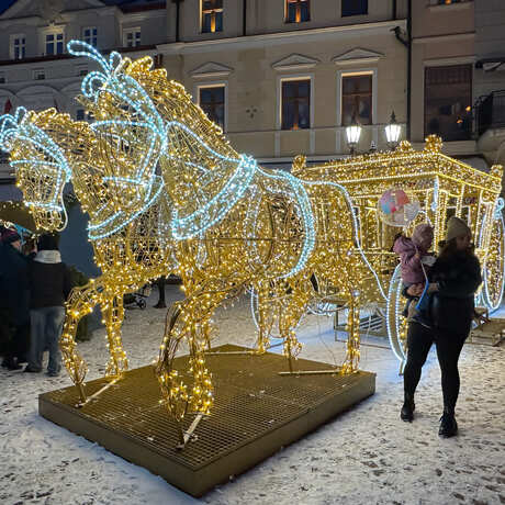 Rzeszów - Świąteczne Miasteczko i iluminacje w centrum Rzeszowa - fot 42