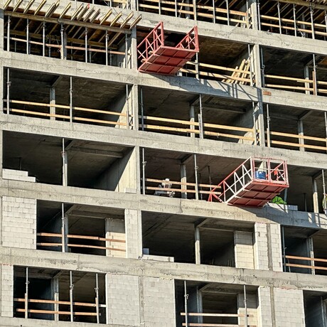 Rzeszów - II etap budowy kompleksu KrakoVska w Rzeszowie [styczeń 2025] - fot 29