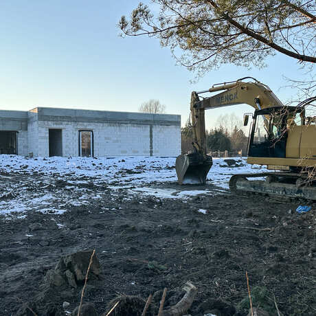 Rzeszów - Budowa żłobka na osiedlu Drabinianka [styczeń 2025] - fot 2