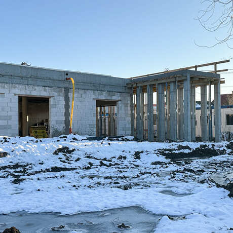 Rzeszów - Budowa żłobka na osiedlu Drabinianka [styczeń 2025] - fot 9