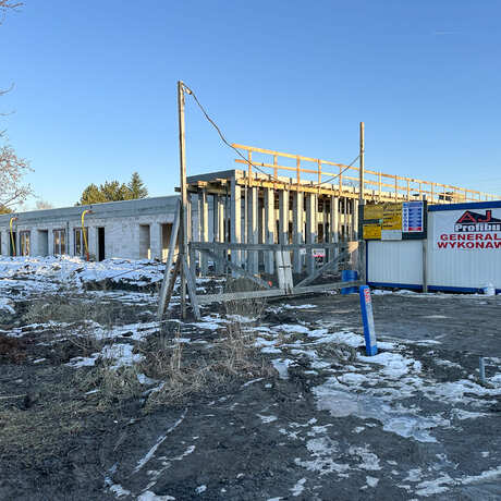 Rzeszów - Budowa żłobka na osiedlu Drabinianka [styczeń 2025] - fot 12