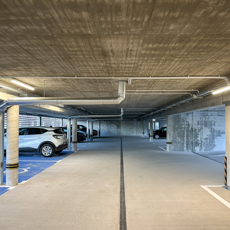 Rzeszów - Nowy parking dwupoziomowy przy szpitalu MSWiA w Rzeszowie - fot 21