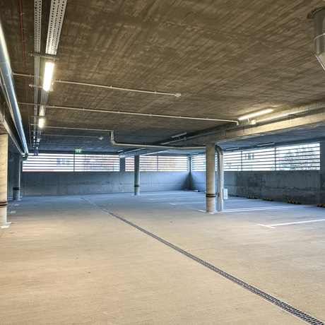 Rzeszów - Nowy parking dwupoziomowy przy szpitalu MSWiA w Rzeszowie - fot 27