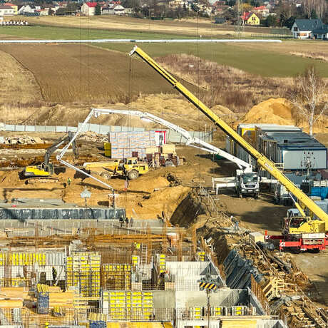 Rzeszów - IV etap budowy osiedla Bella Dolina na ul. Lubelskiej [styczeń 2025] - fot 10