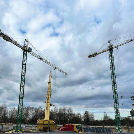 Rzeszów - IV etap budowy osiedla Bella Dolina na ul. Lubelskiej [styczeń 2025] - fot 5