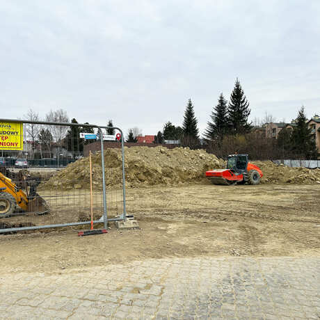 Rzeszów -  Budowa drogi, która połączy ulice Krzyżanowskiego i Wieniawskiego [luty 2025] - fot 18