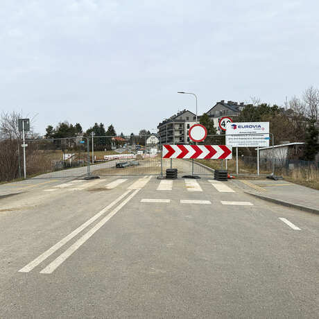 Rzeszów -  Budowa drogi, która połączy ulice Krzyżanowskiego i Wieniawskiego [luty 2025] - fot 4