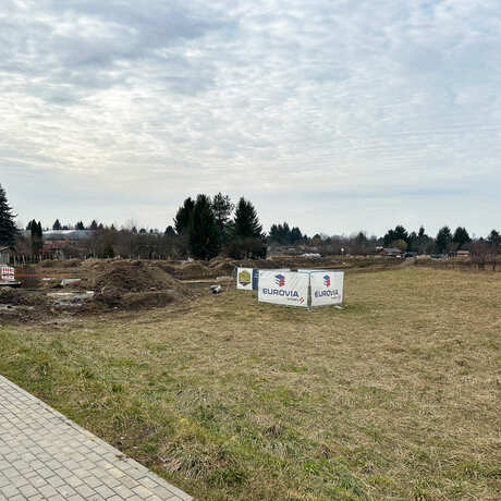 Rzeszów -  Budowa drogi, która połączy ulice Krzyżanowskiego i Wieniawskiego [luty 2025] - fot 5
