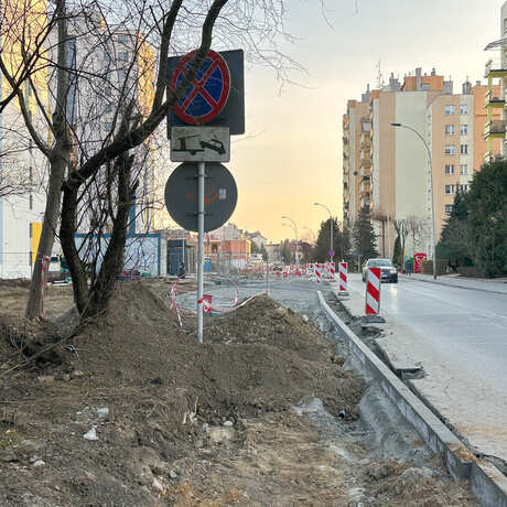 Rzeszów - Rozbudowa ul. Granicznej w Rzeszowie [marzec 2025] - fot 6