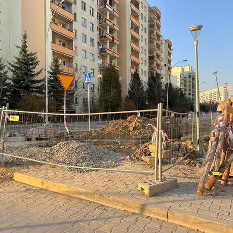 Rzeszów - Rozbudowa ul. Granicznej w Rzeszowie [marzec 2025] - fot 16