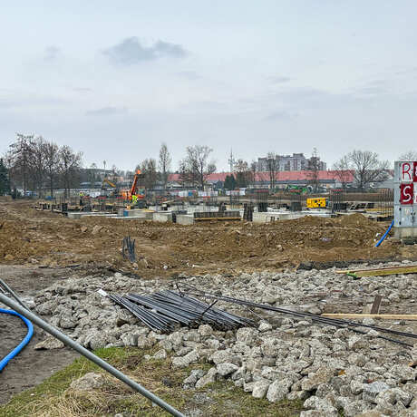 Budowa Podkarpackiego Centrum Lekkiej Atletyki – marzec 2025