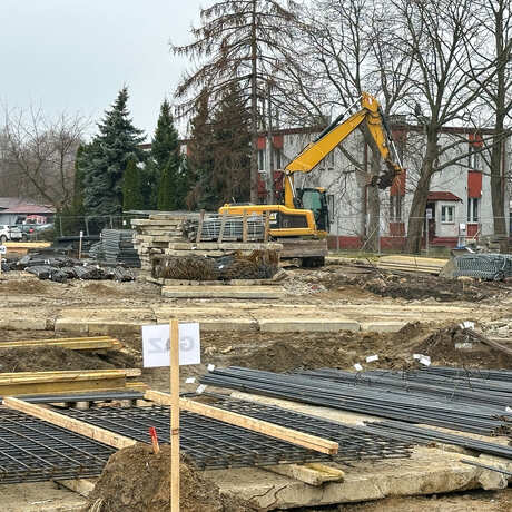 Budowa Podkarpackiego Centrum Lekkiej Atletyki – marzec 2025
