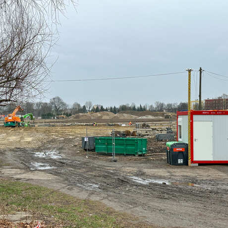 Budowa Podkarpackiego Centrum Lekkiej Atletyki – marzec 2025