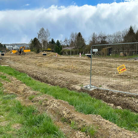 Rzeszów - Budowa połączenia al. Krzyżanowskiego z ul. Wieniawskiego [kwiecień 2025] - fot 12