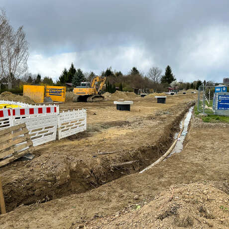 Rzeszów - Budowa połączenia al. Krzyżanowskiego z ul. Wieniawskiego [kwiecień 2025] - fot 2