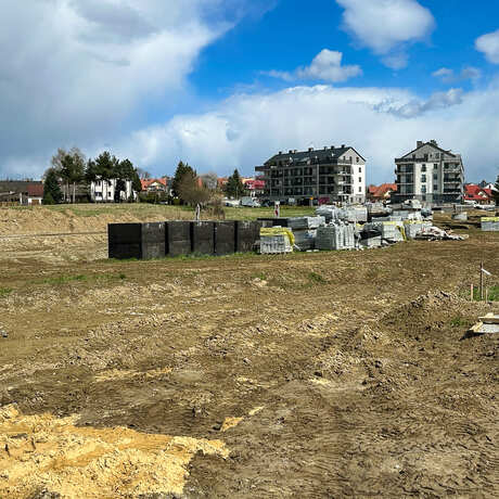 Rzeszów - Budowa połączenia al. Krzyżanowskiego z ul. Wieniawskiego [kwiecień 2025] - fot 5