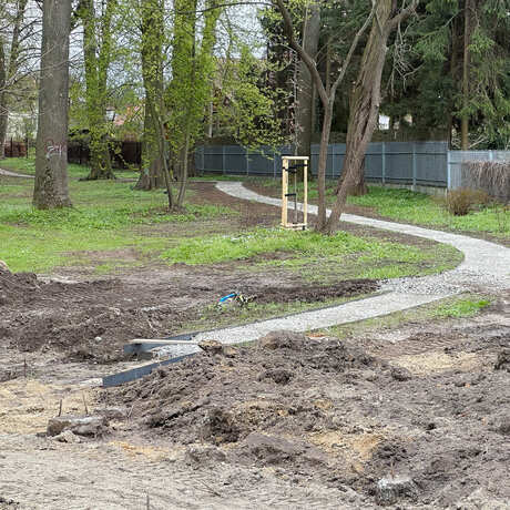 Rzeszów - Rewitalizacja parku na osiedlu Słocina [kwiecień 2025] - fot 10