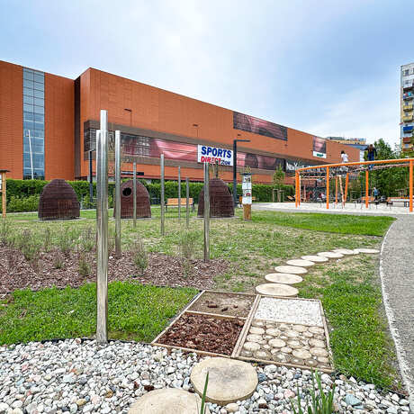 Rzeszów - Nowy ogród kieszonkowy na osiedlu Nowe Miasto - fot 1