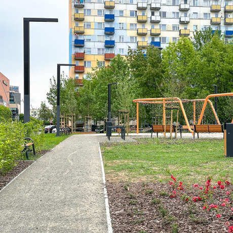 Rzeszów - Nowy ogród kieszonkowy na osiedlu Nowe Miasto - fot 50
